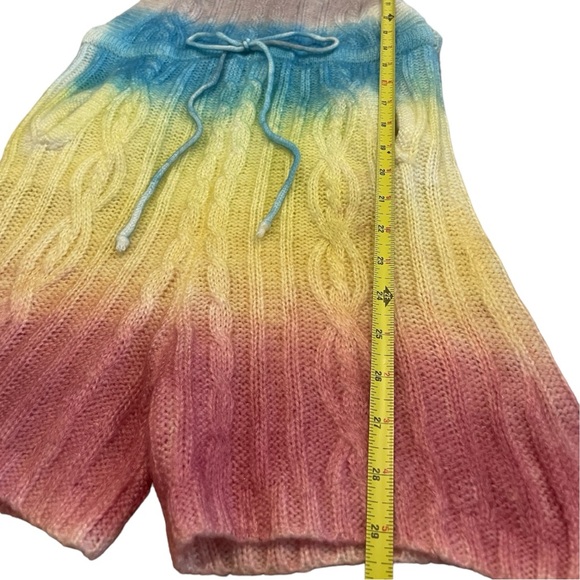 UNIF | Cake Rainbow Knit Romper Overalls - Picture 7 of 8